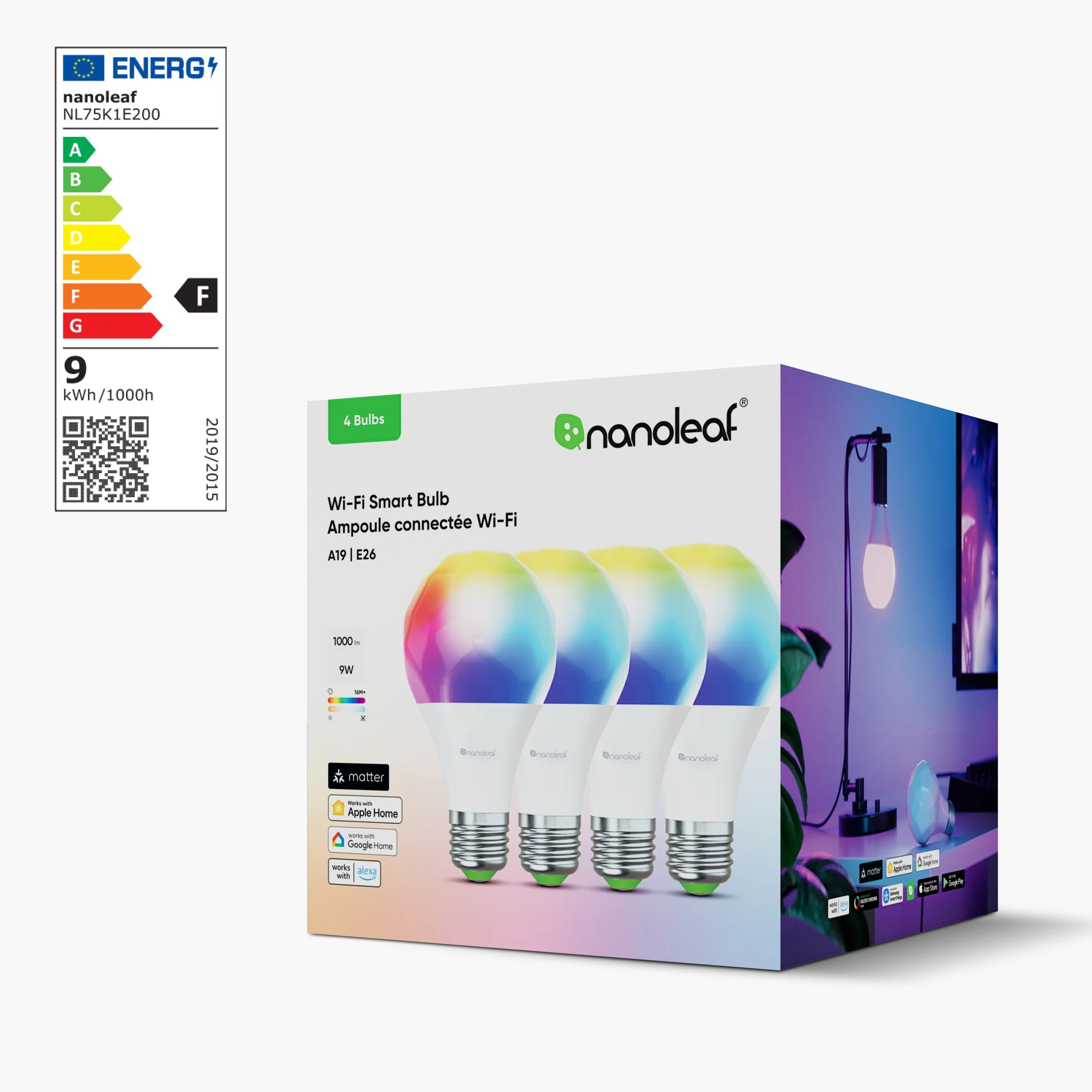 Matter Wi-Fi E27 Smart Bulb (4 Pack) - Image 5