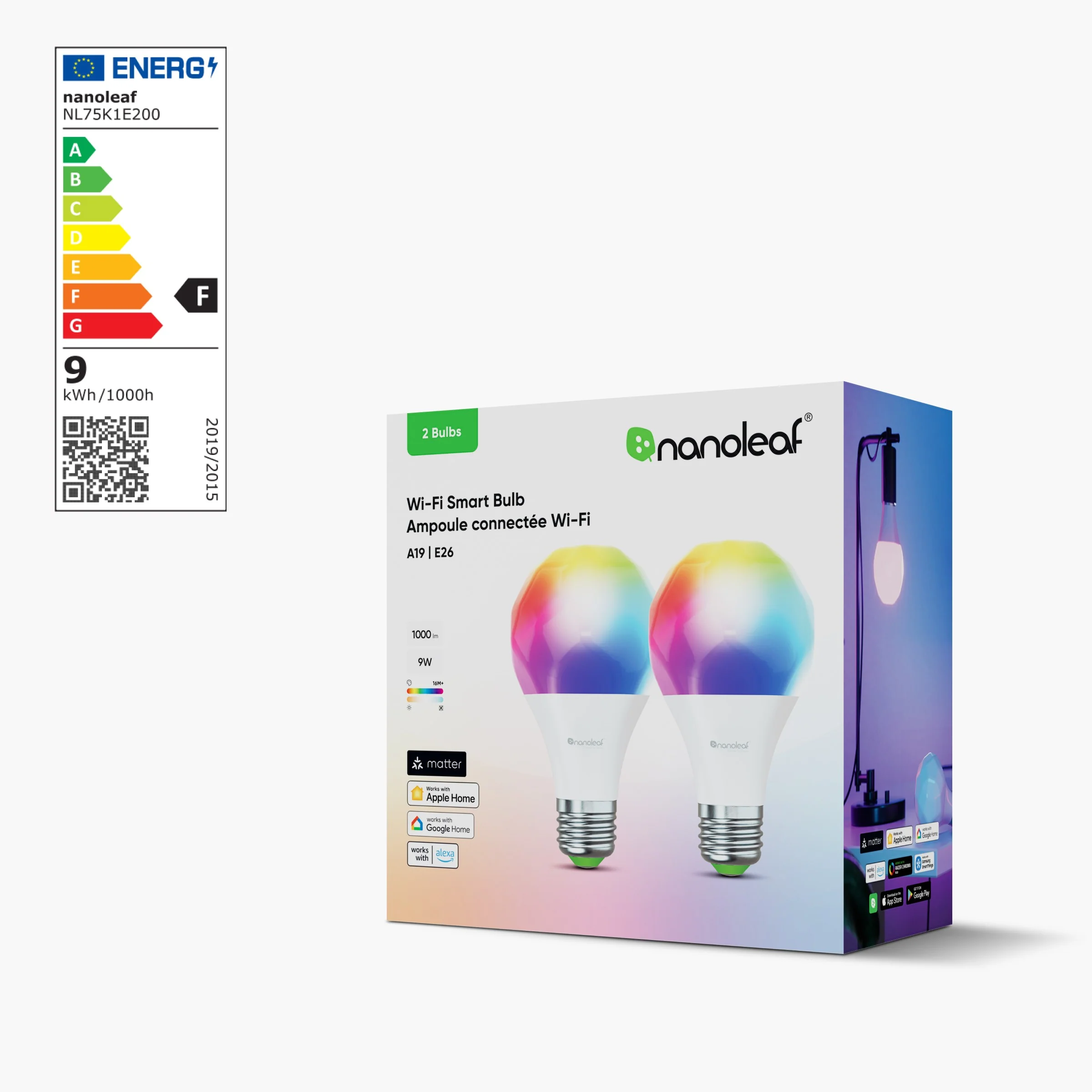 Matter Wi-Fi E27 Smart Bulb (2 Pack) | UK - Image 5