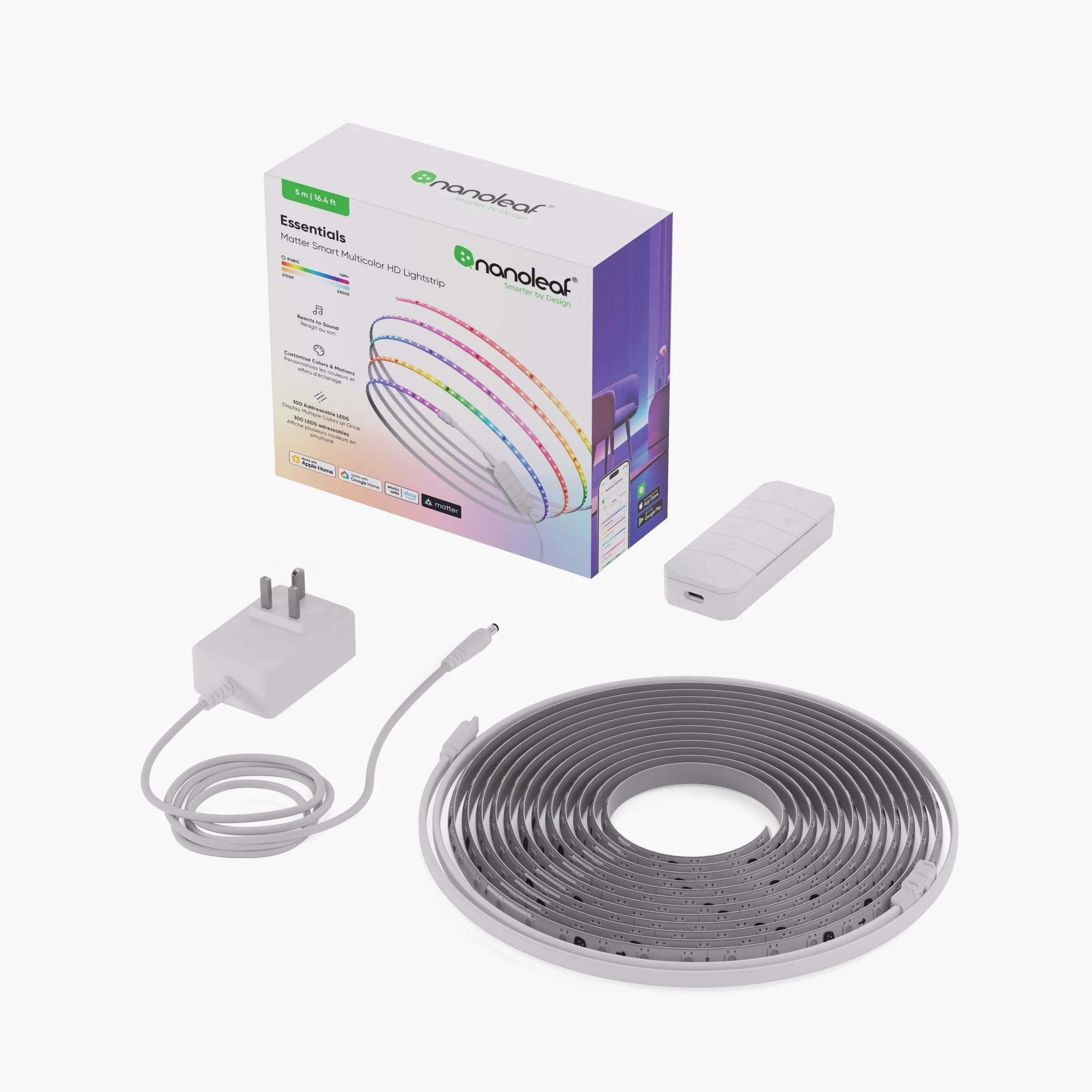Matter Smart Multicolor HD Lightstrip 16.4ft (5m) - Image 7